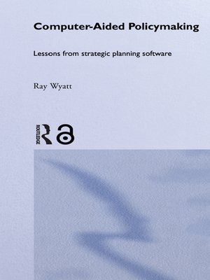 cover image of Computer Aided Policy Making